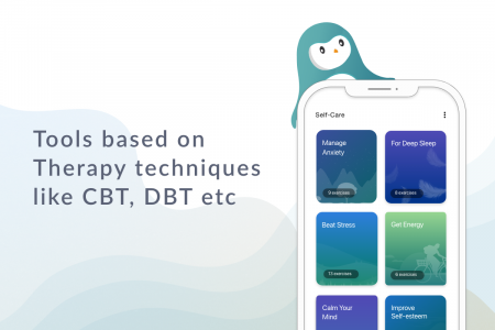 اسکرین شات 5 برنامه Wysa: Anxiety, therapy chatbot