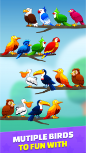 اسکرین شات بازی Bird Color Sort Master 1