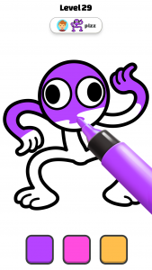 اسکرین شات 4 بازی Coloring Master ASMR