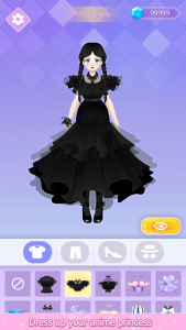 اسکرین شات 4 بازی Anime Princess: Dress Up ASMR