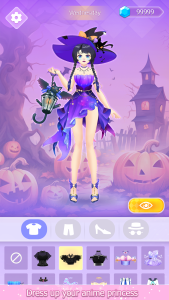 اسکرین شات 2 بازی Anime Princess: Dress Up ASMR