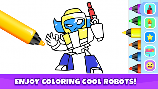 اسکرین شات بازی Kids Coloring Pages For Boys 3