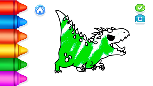 اسکرین شات 5 بازی Kids Coloring Pages For Boys