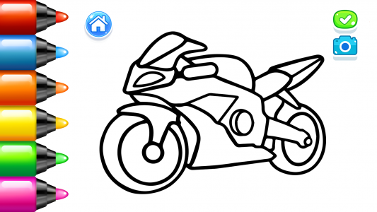 اسکرین شات بازی Kids Coloring Pages For Boys 1