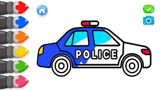 اسکرین شات 4 بازی Kids Coloring Pages For Boys