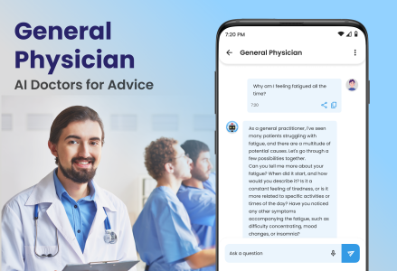 اسکرین شات 3 برنامه AI Health Assistant