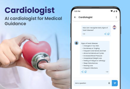 اسکرین شات 5 برنامه AI Health Assistant