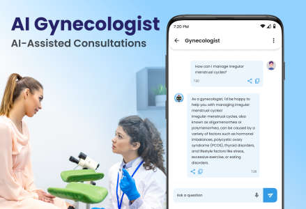 اسکرین شات 2 برنامه AI Health Assistant