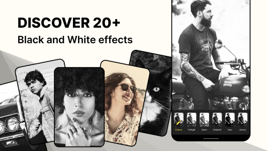 اسکرین شات 7 برنامه Black and White Photo Editor