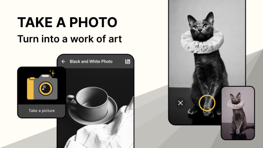 اسکرین شات 8 برنامه Black and White Photo Editor