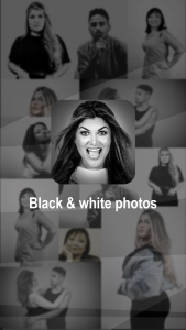 اسکرین شات برنامه Black and White Photo Editor 1