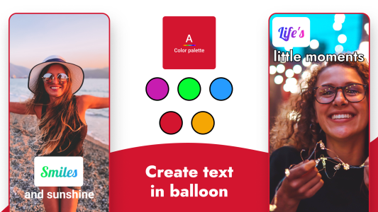 اسکرین شات 8 برنامه Add Text on Photo