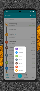 اسکرین شات 8 برنامه Drivvo - Vehicle management