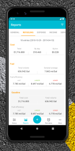 اسکرین شات 3 برنامه Drivvo - car management