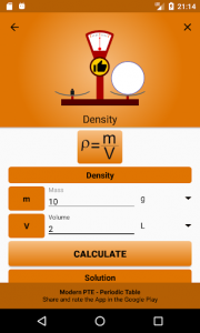اسکرین شات برنامه Periodic Table of Elements - Modern PTE 6