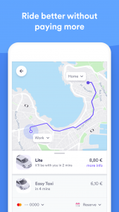 اسکرین شات برنامه Easy Taxi, a Cabify app 3