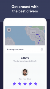 اسکرین شات برنامه Easy Taxi, a Cabify app 6