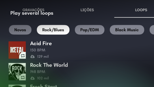 اسکرین شات 3 برنامه Congas & Bongos: percussions