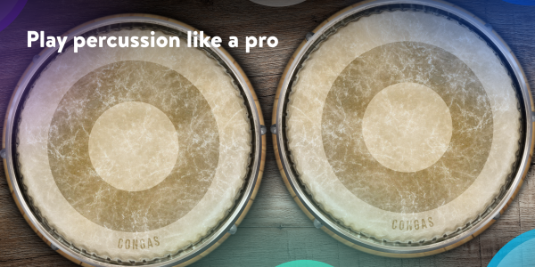 اسکرین شات برنامه Congas & Bongos: percussion 1