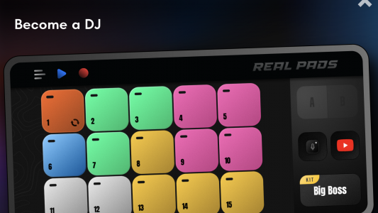 اسکرین شات برنامه Real Pads: DJ electro drums 5