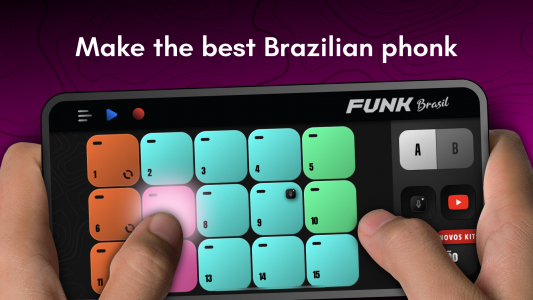 اسکرین شات بازی Brazilian Phonk: beat maker 1