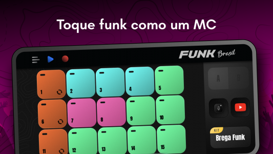 اسکرین شات بازی Funk Brasil: DJ MPC drum pads 5