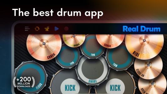 اسکرین شات بازی Real Drum electronic drums set 1