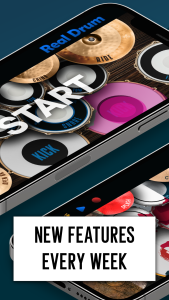 اسکرین شات 3 بازی Real Drum electronic drums set