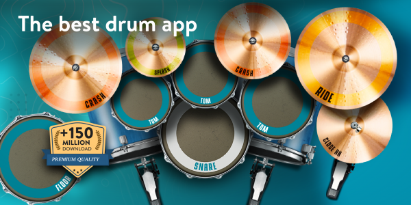 اسکرین شات بازی Real Drum: electronic drums 1
