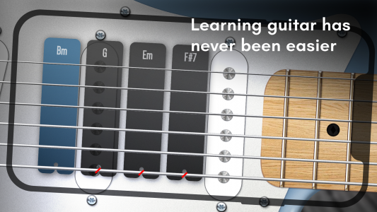 اسکرین شات برنامه Real Guitar: lessons & chords 5