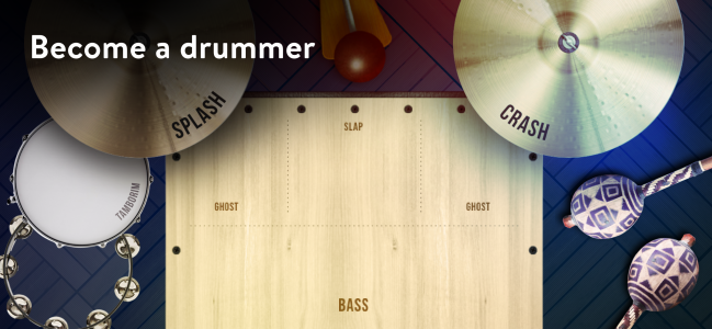 اسکرین شات برنامه Real Percussion: instruments 5