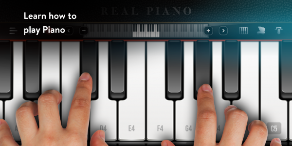 اسکرین شات بازی Real Piano electronic keyboard 1