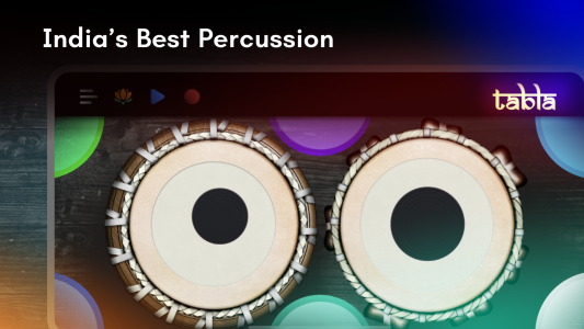 اسکرین شات 1 برنامه Tabla: India's mystical drum