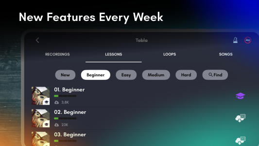 اسکرین شات 3 برنامه Tabla: India's mystical drum