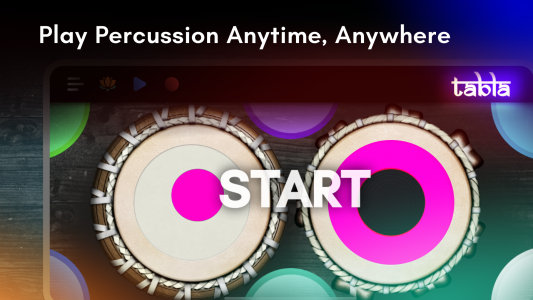 اسکرین شات 2 برنامه Tabla: India's mystical drum