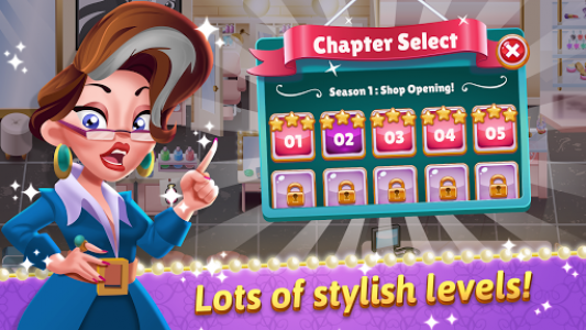 اسکرین شات بازی Beauty Store Dash - Style Shop Simulator Game 4