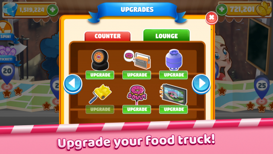 اسکرین شات بازی Boston Donut Truck: Food Game 3