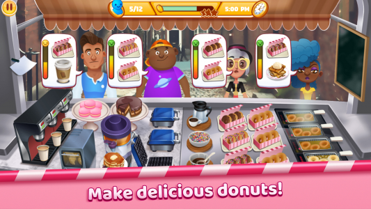 اسکرین شات بازی Boston Donut Truck: Food Game 5