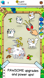 اسکرین شات بازی Cat Evolution: Merge Animals 3
