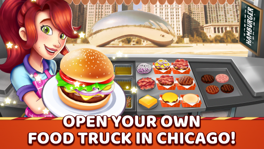 اسکرین شات بازی Burger Truck Chicago Food Game 1