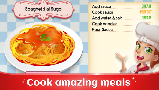 اسکرین شات 2 بازی Cookbook Master: Cooking Games