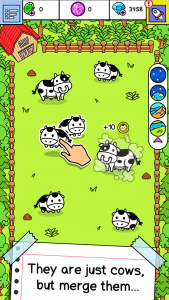 اسکرین شات بازی Cow Evolution: Idle Merge Game 1