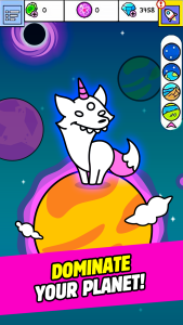 اسکرین شات 4 بازی Evolution Galaxy: Mutant Merge