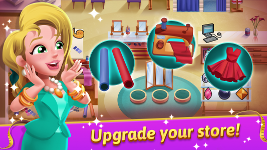 اسکرین شات بازی Fashion Salon Dash: Shop Game 3