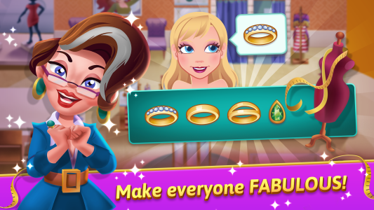 اسکرین شات 2 بازی Fashion Salon Dash: Shop Game