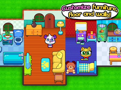 اسکرین شات بازی Forest Folks - Cute Pet Home Design Game 7