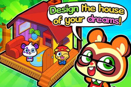 اسکرین شات بازی Forest Folks - Cute Pet Home Design Game 1