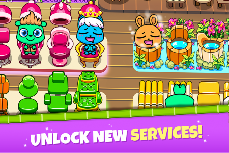 اسکرین شات 3 بازی Forest Folks: Pet Shop Spa