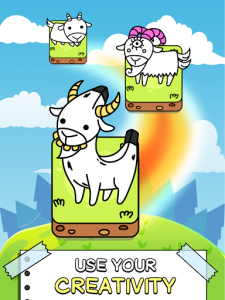 اسکرین شات بازی Merge Goat - An Evolution of Mutant Goats 8