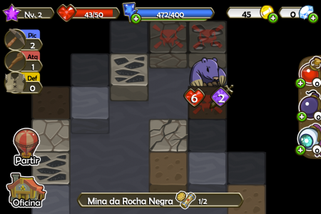 اسکرین شات بازی Mine Quest: Battle Dungeon RPG 6